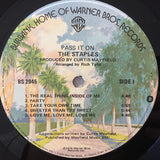 The Staples - Pass It On LP levy (käytetty)