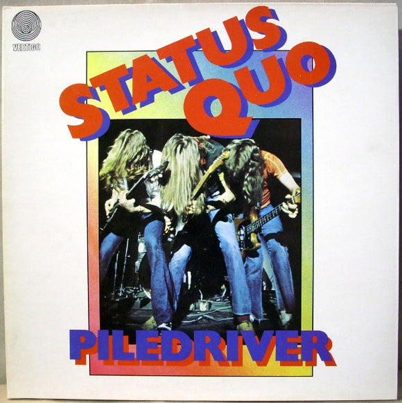 Status Quo - Piledriver LP levy (käytetty)