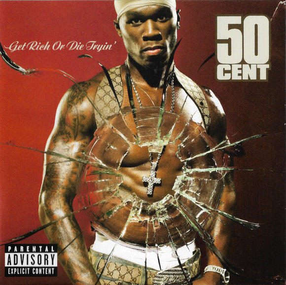 50 Cent - Get Rich Or Die Tryin' CD levy