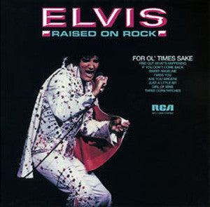 Elvis Presley - Raised On Rock / For Ol' Times Sake LP levy (käytetty)