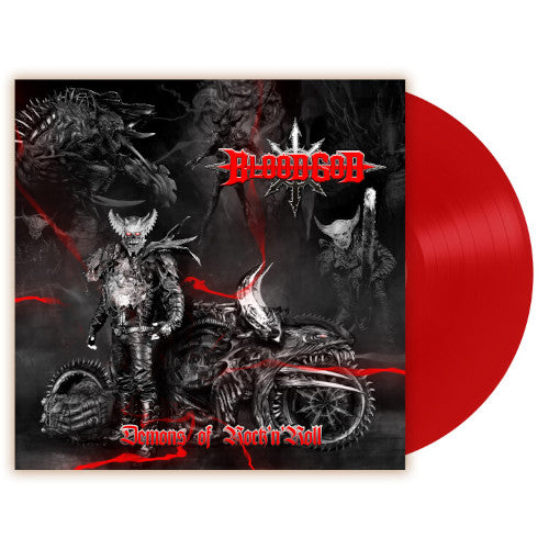 Blood God - Demons Of Rock N Roll (Red Vinyl LP) - uusi LP