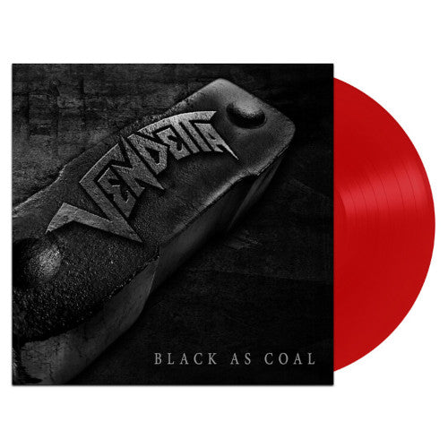 Vendetta - Black As Coal (Red Vinyl LP) - uusi LP