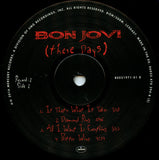 Bon Jovi - These Days LP levy (uusi)