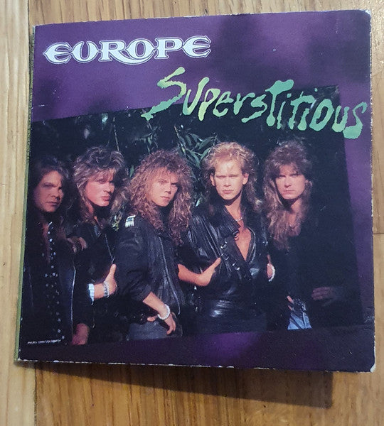 Europe (2) - Superstitious LP levy (käytetty)