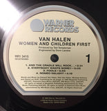 Van Halen - Women And Children First LP levy (uusi)