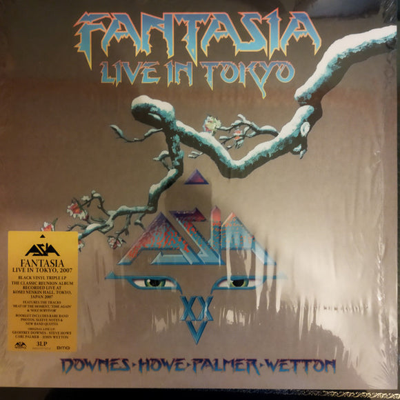 Asia – Fantasia Live In Tokyo LP levy