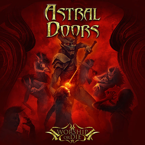 Astral Doors - Worship Or Die - uusi LP