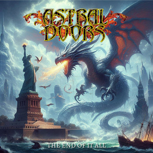 Astral Doors - End Of It All The (Orange Vinyl LP) - uusi LP