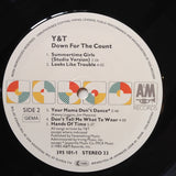 Y & T - Down For The Count LP levy (käytetty)