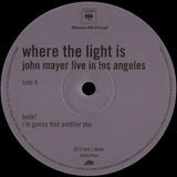 John Mayer - Where The Light Is: John Mayer Live In Los Angeles LP levy (uusi)