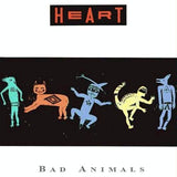 Heart - Bad Animals LP levy (käytetty)