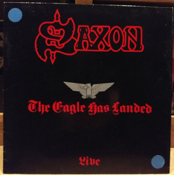 Saxon - The Eagle Has Landed (Live) LP levy (käytetty)