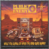 Public Enemy - What You Gonna Do When The Grid Goes Down? LP levy (uusi)