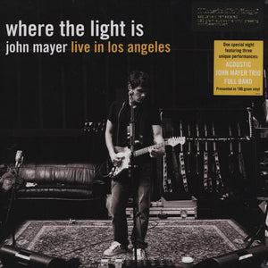 John Mayer - Where The Light Is: John Mayer Live In Los Angeles LP levy (uusi)