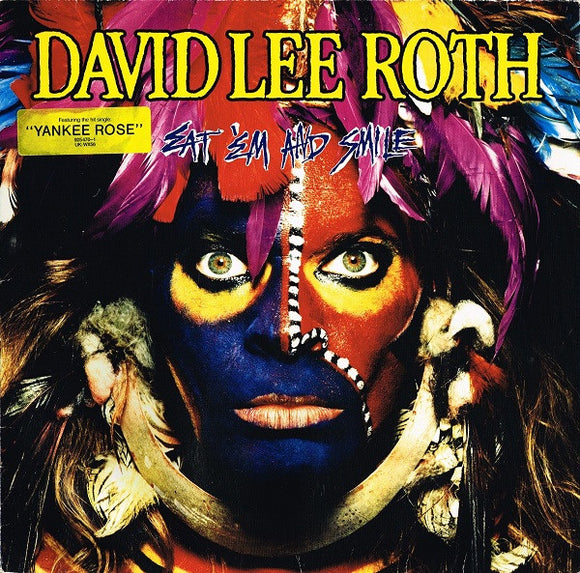 David Lee Roth - Eat 'Em And Smile LP levy (käytetty)