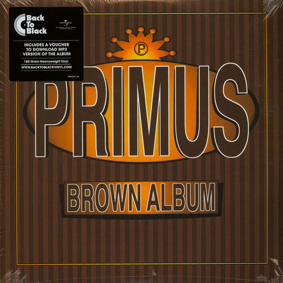 Primus - Brown Album LP levy (uusi)