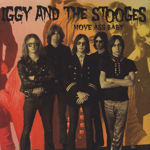 The Stooges - Move Ass Baby LP levy (uusi)