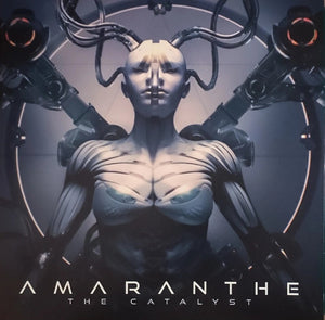 Amaranthe – The Catalyst LP levy (kelta/puna marmoroitu)