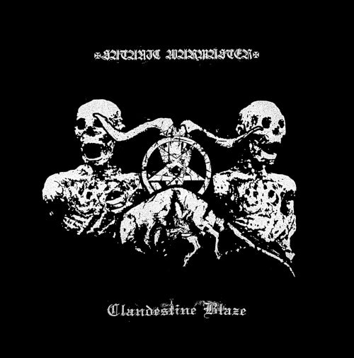 Clandestine Blaze / Satanic Warmaster - Split (Vinyl LP) - uusi LP