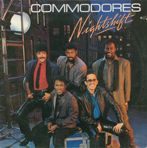 Commodores - Nightshift LP levy (käytetty)