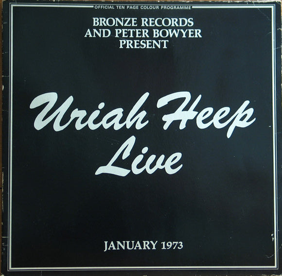 Uriah Heep - Uriah Heep Live LP levy (käytetty)