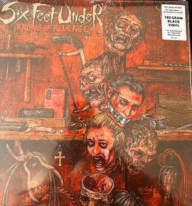 Six Feet Under - Killing For Revenge  LP levy (uusi)