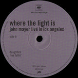 John Mayer - Where The Light Is: John Mayer Live In Los Angeles LP levy (uusi)