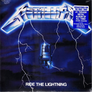 Metallica - Ride The Lightning LP levy (uusi)