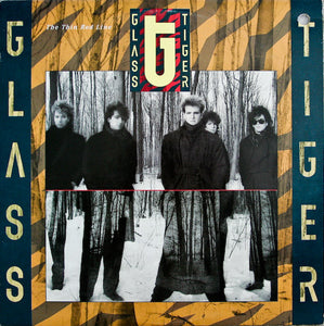 Glass Tiger - The Thin Red Line LP levy (käytetty)