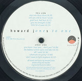 Howard Jones - One To One LP levy (käytetty)