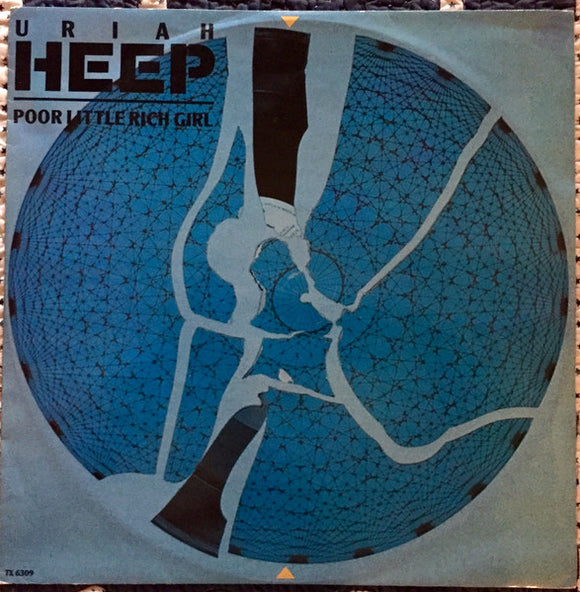 Uriah Heep - Poor Little Rich Girl LP levy (käytetty)