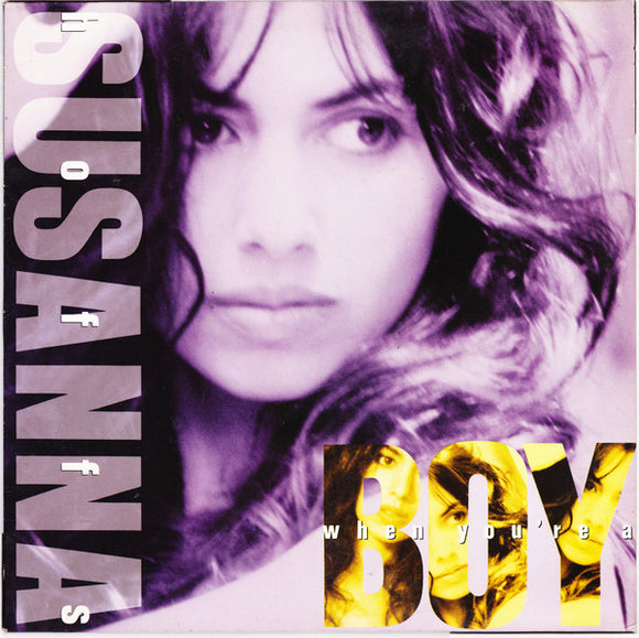 Susanna Hoffs - When You're A Boy LP levy (käytetty)