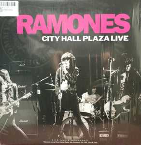 Ramones - City Hall Plaza Live LP levy (uusi)