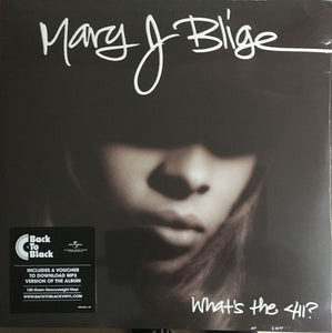 Mary J. Blige - What's The 411? LP levy (uusi)