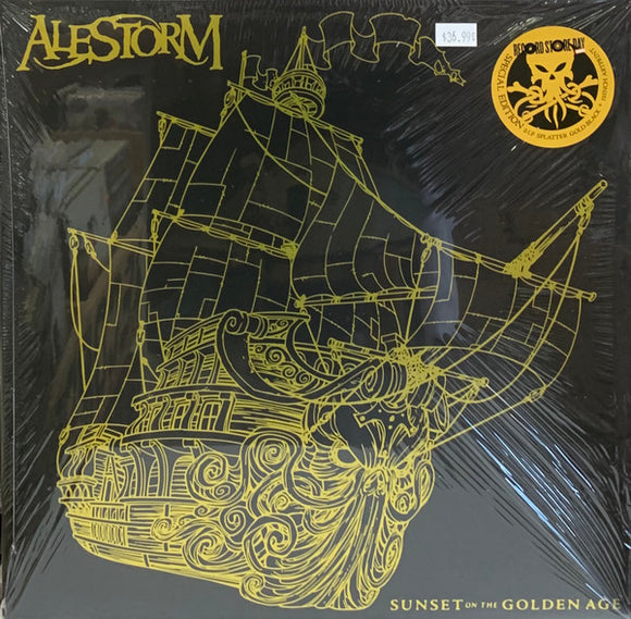 Alestorm - Sunset On The Golden Age LP levy (uusi)