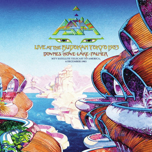 Asia – Live At The Budokan Tokyo 1983 (MTV Satellite Telecast To America 6 December 1983) LP levy