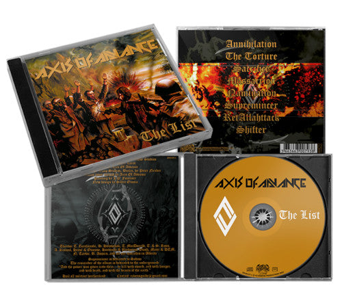 Axis Of Advance - List The - uusi CD