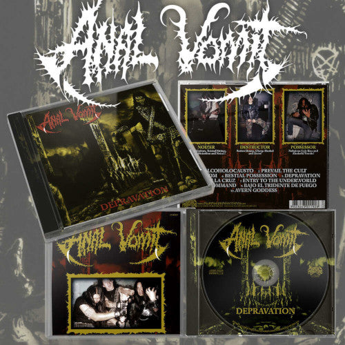 Anal Vomit - Depravation - uusi CD