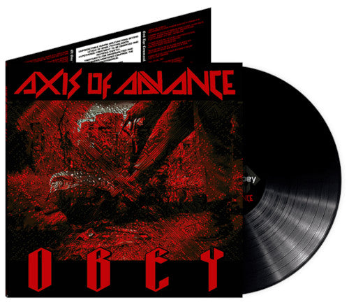 Axis Of Advance - Obey (Black Vinyl LP) - uusi LP