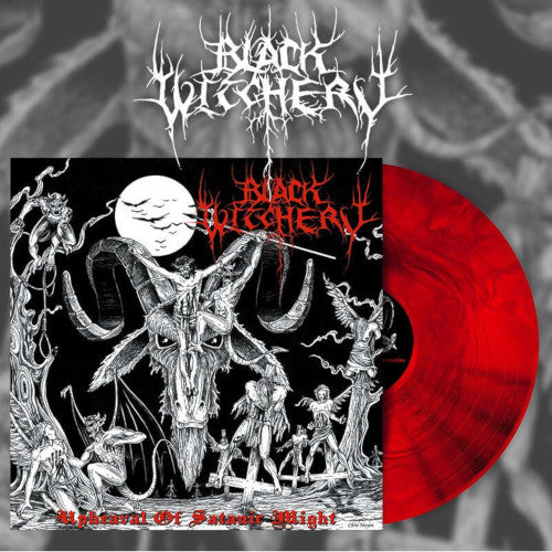 Black Witchery - Upheaval of Satanic Might (Red/Black Vinyl LP) - uusi LP