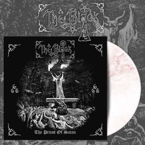 Black The - Priest of Satan The (White/Red Vinyl LP) - uusi LP