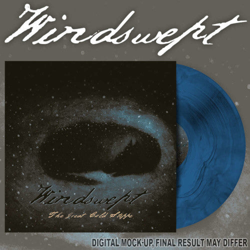 Windswept - Great Cold Steppe The (Blue/Black Vinyl LP) - uusi LP