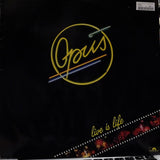 Opus - Live Is Life LP levy (käytetty)