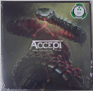 Accept- Too Mean To Die  LP levy