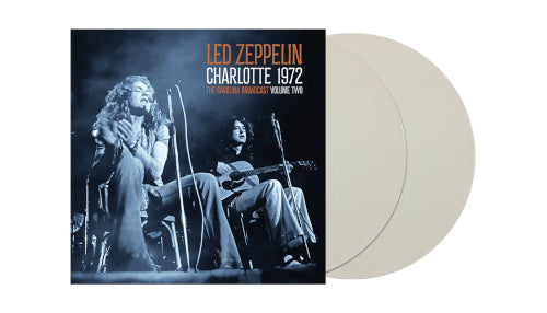 Led Zeppelin - Charlotte 1972 Vol.2 (2 LP White Vinyl) - uusi LP