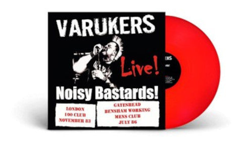 Varukers The - Noisy Bastards (Red Vinyl LP) - uusi LP