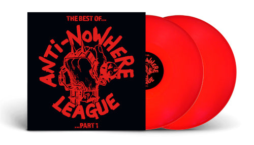 Anti-Nowhere League - Best of - Part 1 (Red Vinyl 2 LP) - uusi LP