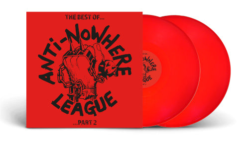 Anti-Nowhere League - The Best Of... Part 2 (2 LP Red Vinyl LP) - uusi LP