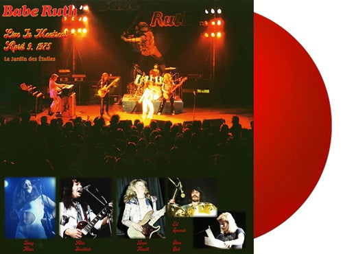 Babe Ruth - Live in Montreal (Red Vinyl LP) - uusi LP