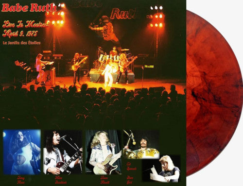 Babe Ruth - Live in Montreal (Red Marbled Vinyl LP) - uusi LP